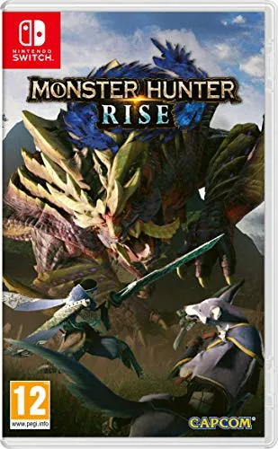 Nintendo HAC Monster Hunter Rise - Action-RPG für Nintendo Switch, erlebe epische Kämpfe gegen mächtige Monster und erkunde nahtlos verbundene Spielwelten.