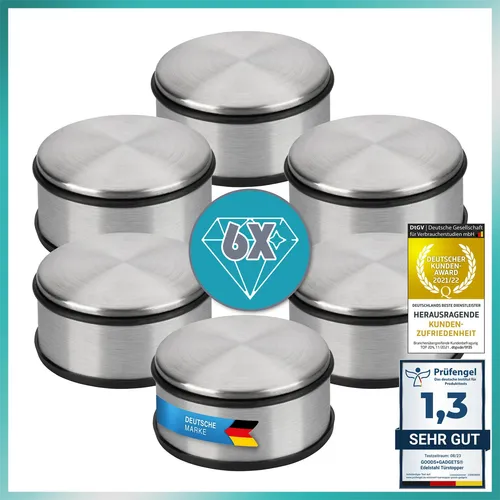 Edelstahl Türstopper Set von Goods & Gagdets GmbH