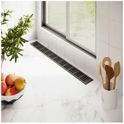 MS Beschläge Lüftungsgitter 60mm Alu Stegblech Anthrazit RAL7016 Türgitter grau 50 cm