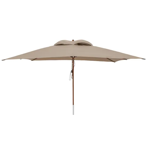 anndora® Sonnenschirm 3x4 m eckig