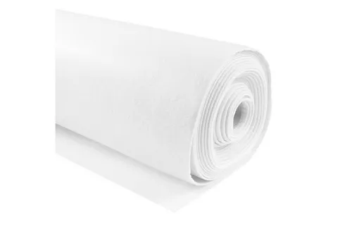 maDDma Stoff Bastelfilz Bogen 3m x 90cm Stärke 3mm, weiß