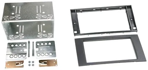 DoppelDIN Blende für Ford Focus (DA3) 11/2004 - 02/2008 - Einbaurahmen für 2 DIN Radios, speziell für Ford Focus, ermöglicht eine perfekte Integration und ein ansprechendes Design im Fahrzeuginterieur.