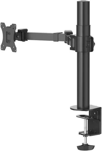 Hama Monitorhalterung für 1 Monitor 13-35 Zoll - Höhenverstellbar bis 40 cm, schwenkbar und neigbar für ergonomisches Arbeiten