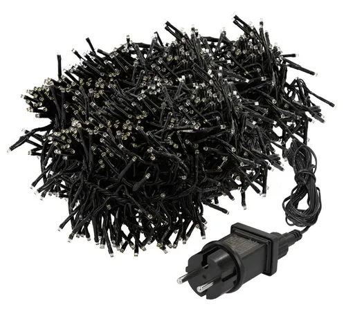 LED Büschel Lichterkette Cluster Beleuchtung Warmweiß 14,5m