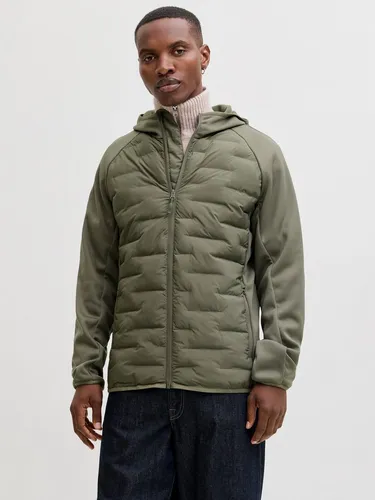 Jack & Jones Steppjacke JJEPERFECT HYBRID JACKET NOOS mit Kapuze