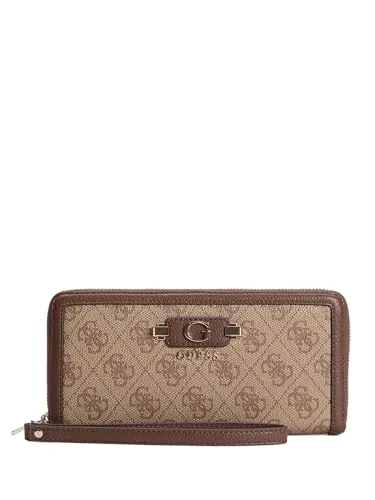 Guess Geldbörse GUESS Lindsay SLG Large in beige von GUESS