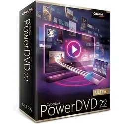 Cyberlink PowerDVD 22 Ultra - Videobearbeitungssoftware für Heimkino mit atemberaubender 4K Ultra HD und 8K-Videowiedergabe. Erleben Sie Kinoqualität bequem von zu Hause aus.
