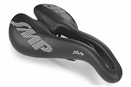 Sattel SMP Plus - 279x159mm - Fahrradsattel mit ergonomischem Design für optimalen Komfort und Druckentlastung, ideal für lange Fahrten und anspruchsvolle Radfahrer.