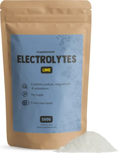 Elektrolytpulver Limettengeschmack Zuckerfrei