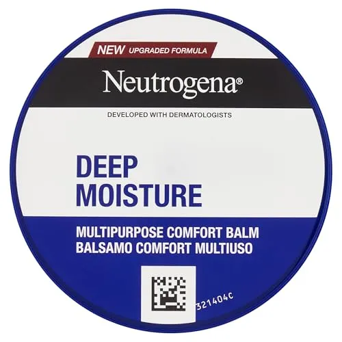 Neutrogena Norwegische Formel, Mehrzweck-Balsam, intensive Feuchtigkeit, Körpercreme, Gesicht und Hände, reparierende Handcreme mit 15% Glycerin, feuchtigkeitsspendende Körpercreme, trockene Haut, 200