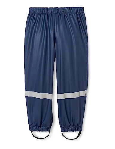 Playshoes Matschhose - Wind- und wasserdichte Regenlatzhose mit Fleece-Futter, ideal für kühle Tage und maximale Bewegungsfreiheit
