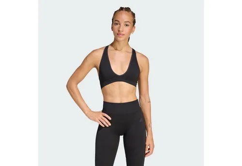 adidas Performance Sport-BH WORKOUT ESSENTIALS KNIT LIGHT SUPPORT BH (1-tlg)