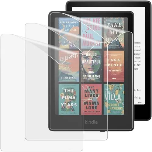 MoKo 3 Stück Schutzfolie für Kindle Paperwhite 7 Zoll 12. Generation 2024 und Kindle Colorsoft Signature Edition, Boox Go 7,Kobo Libra-Anti-Glare Premium PET-Displayschutzfolie matter Displayschutz