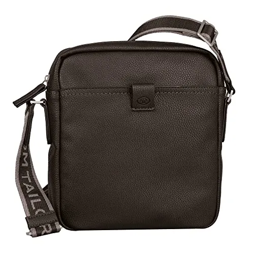 TOM TAILOR bags Finn Herren Umhängetasche Crossbody Bag Klein Schwarz