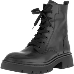 Gabor Damen Chelsea Boots - Flache Stiefeletten in Schwarz - Elegante Stiefeletten mit flachem Absatz und komfortablem Flauschfutter. Ideal für jeden Anlass, bieten sie optimalen Tragekomfort und eine perfekte Passform.