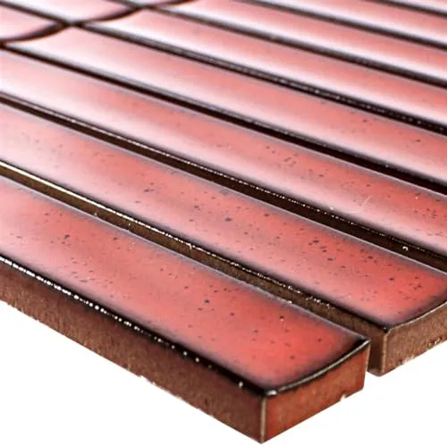 Wand- & Deckenfliesen Rot von Mosafil