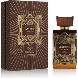 Zimaya Noya Amber Is Great Eau de Parfum unisex 100 ml - Orientalisches Unisex-Parfüm mit süßen und würzigen Noten, ideal für selbstbewusste Liebhaber intensiver Düfte. Erleben Sie die hypnotische Sillage dieses einzigartigen Duftes!