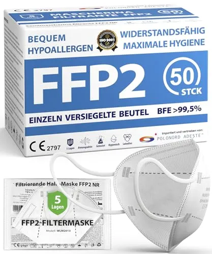 ADESTE FFP2 Masken von Polonord Adeste