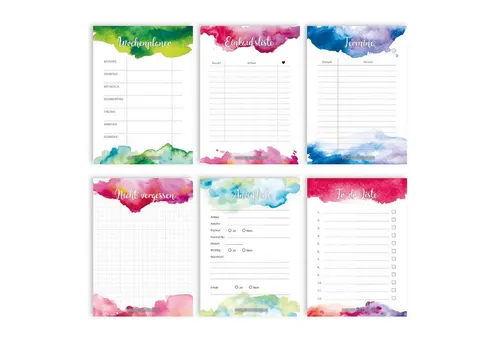 Kalender, Organizer & Zeitplaner von Papierdrachen