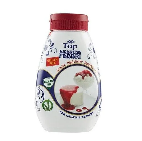 Fabbri gourmet sauce Topping Amarena schwarze Kirsche 225g