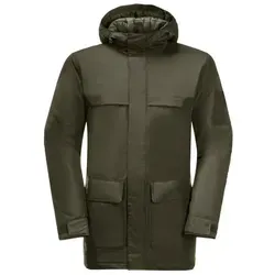 Jack Wolfskin Winterlager Parka M - Funktionsjacke für Herren, wasserdicht und winddicht mit TEXAPORE CORE-Technologie, ideal für kalte, nasse Tage.