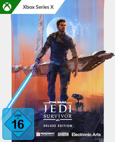 Star Wars Jedi: Survivor - Deluxe Edition für Xbox Series X - Erlebe epische Abenteuer in der Deluxe Edition von Star Wars Jedi: Survivor, exklusiv für Xbox Series X - NEU und OVP!