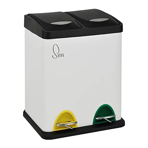 Abfallbehälter Weiß von SVITA