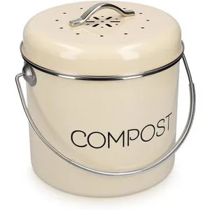 Navaris Komposteimer 3L, creme von Navaris