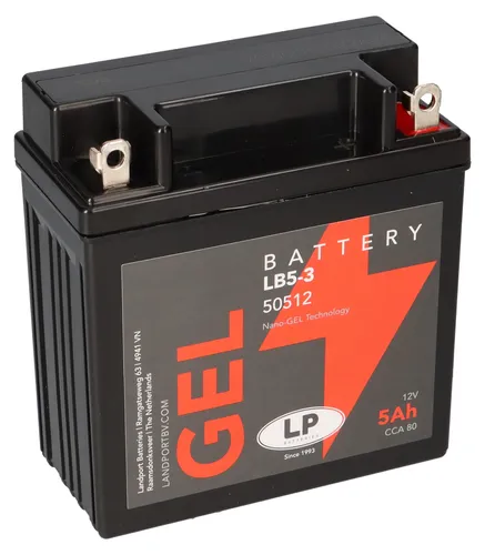 Akkuman.de 12V 5Ah Motorrad Startbatterie LB5L-B von Landport