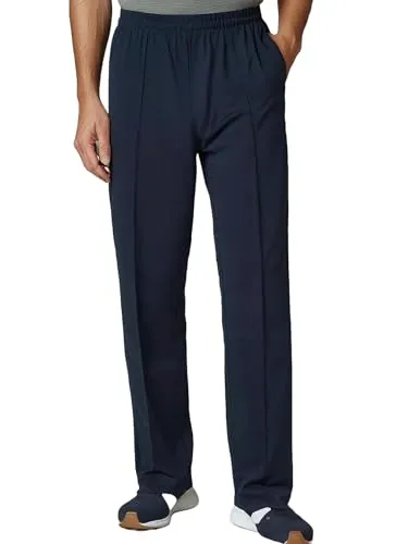 Herbold Sportswear Freizeithose Trainingshose mit Frontbiese, Seitentaschen Gr.26 Marine