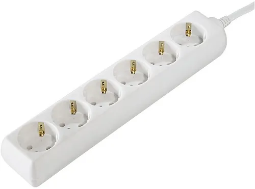 Hama Netzkabel/Adapter 6-fach Steckdosenleiste (1,4m)