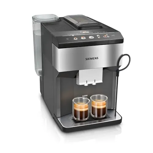 Siemens EQ500 Kaffeemaschine mit Home Connect - Kaffeevollautomat mit AromaDouble Shot und oneTouch DoubleCup für perfekten Genuss. Steuern Sie Ihre Maschine bequem per App und genießen Sie internationale Getränke.