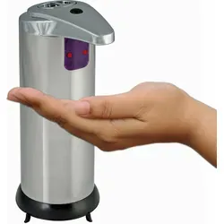 Automatik Seifenspender, Desinfektionsmittel Spender mit Sensor 250 ml