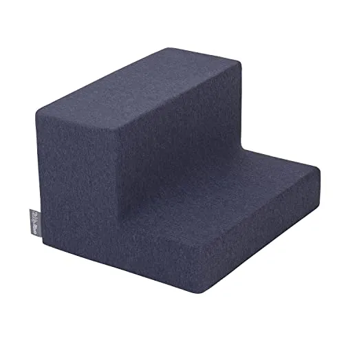 KiddyMoon Spielplatz Aus Schaumstoff Hindernisläufen, Element Stüfchen, Dunkelblau