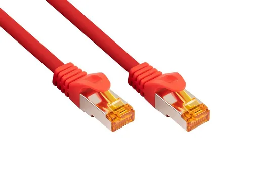 Kabelmeister Patchkabel Ethernet Netzwerkkabel, RJ45 Stecker gerade, RJ45 Stecker gerade (25 cm)