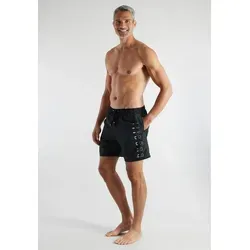 bugatti Badeshorts basic mit Logodruck und Kordelzug