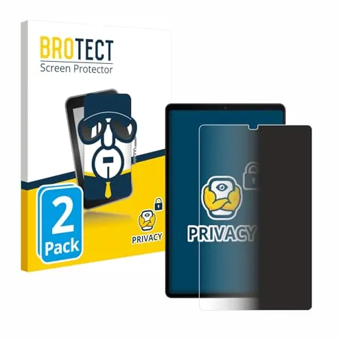 BROTECT 2 Stück Anti-Spy Blickschutzfolie für Lenovo Legion Tab Gen 3 Privacy Screen Protector [Displayschutz-Folie, Sichtschutz, Blaulichtfilter]