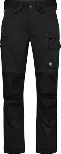 X-treme Arbeitshose mit Stretch, schwarz, Gr. 33 - Funktionelle Handwerkerhose aus Super Stretch-Material, atmungsaktiv und mit CORDURA® Verstärkung an den Knien – ideal für Handwerker, die Komfort und Bewegungsfreiheit schätzen.