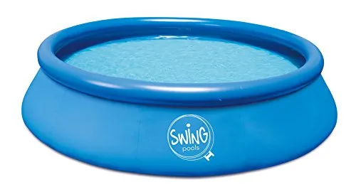 Ambientehome Quick Up Easy Aufstellpool, blau, 305 x 305 x 76 cm, 3879 L, 26009