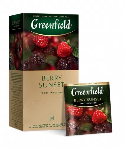 GREENFIELD BERRY SUNSET | 25 TEE BEUTEL | Kräutertee |37,5g