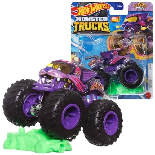 Mattel Monster Trucks | Hot Wheels | 1:64 Die-Cast Fahrzeuge | Autos, Fahrzeug:Scratch Attack