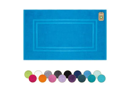 Badematten & Badteppiche Blau von Lavea