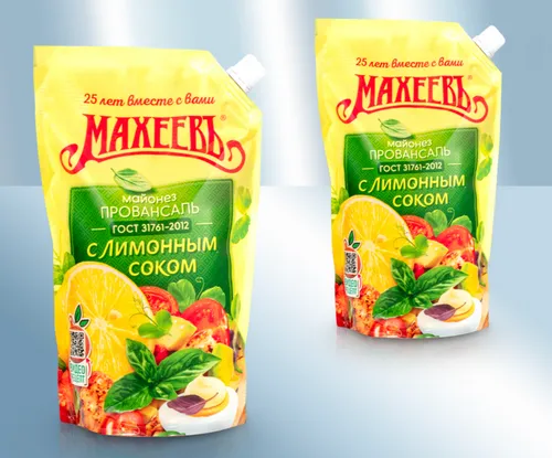 Maheev Mayonnaise Zitrone 770g майонез Махеев с лимонным соком