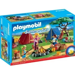 PLAYMOBIL 6888 Zeltlager mit LED-Lagerfeuer