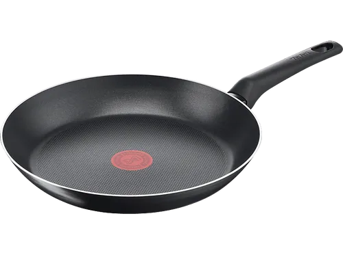 TEFAL B57006 Simple Cook 28cm Pfanne - Runde Bratpfanne mit 28 cm Durchmesser, antihaftbeschichtet für fettfreies Braten, ideal für alle Herdarten – für köstliche Gerichte ohne Ankleben.