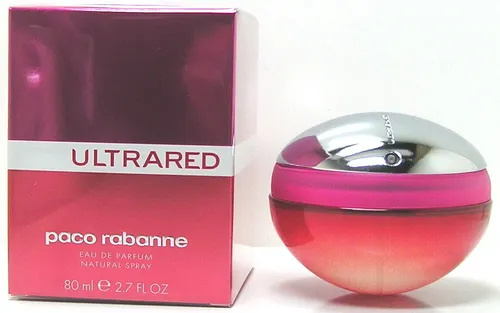 Paco Rabanne Ultrared Eau de Parfum 80 ml - Eleganter Duft mit roten Johannisbeeren und Erdbeeren, ideal für besondere Anlässe