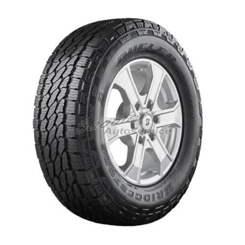 Bridgestone Dueler A/T 002 3PMSF - Autoreifen mit aggressivem Profil, ideal für Straße und Gelände. Mit Winterzulassung bietet er hervorragende Haftung und hohe Kilometerleistung.