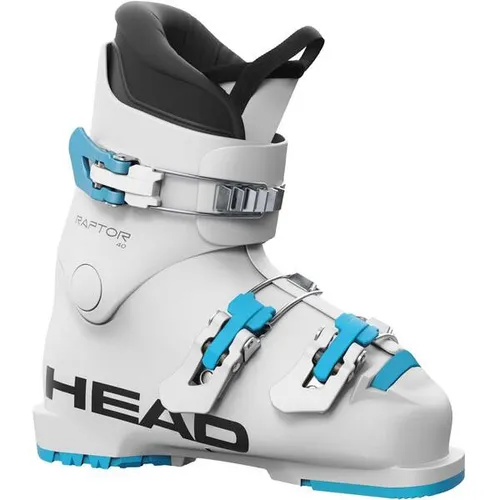 HEAD Raptor 40 Skischuhe Kinder - 23.5 - Skischuhe für Kinder mit leichtem Einstieg und Self-Shaping Fußbett für Komfort, ideal für kleine Pistenflitzer, die das Skifahren lernen.