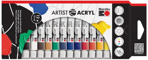 Marabu Acrylfarben Set