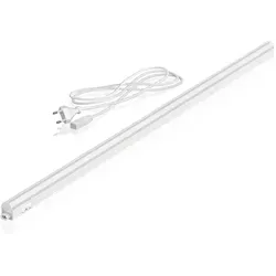 ledscom.de LED Unterbauleuchte RIGEL, Stecker, 87cm, 10,4 W, 1002lm, warmweiß